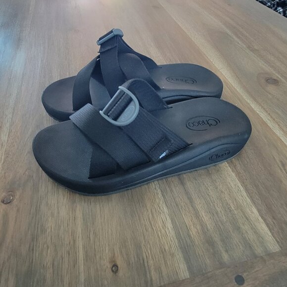Men's Chaco CushZ Slide Sandals - Picture 1 of 6